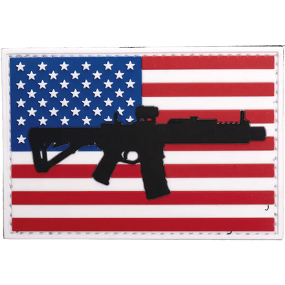 AR Flag RWB PVC Patch