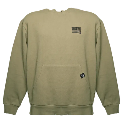 USA Flag Premium Heavyweight Pullover Hoodie