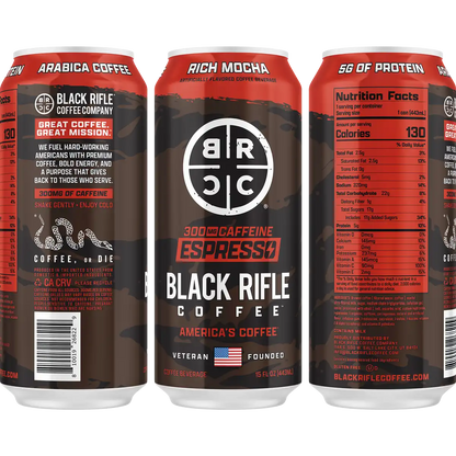 Ready To Drink Coffee, 300MG 12-Pack