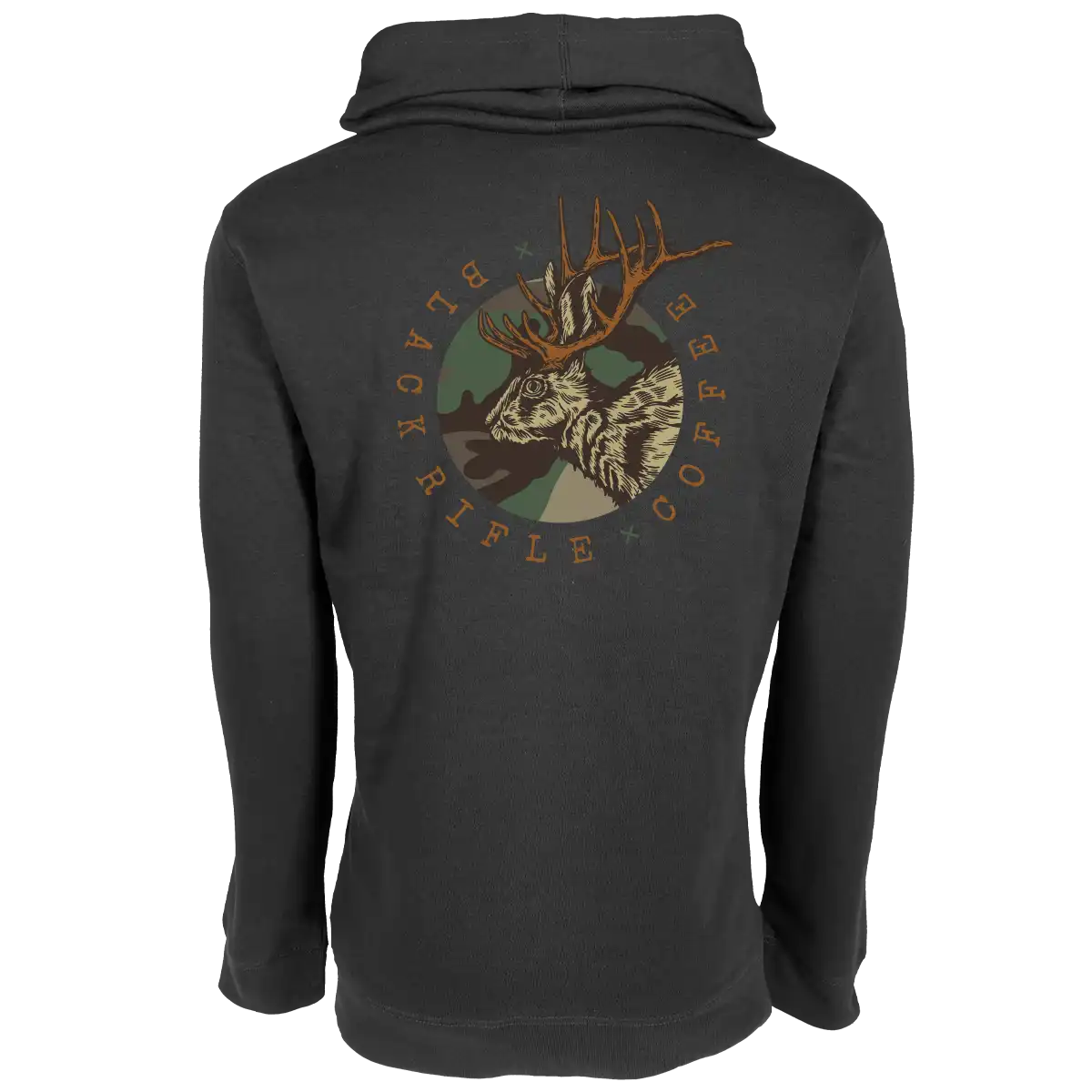 Camo Jackalope Pullover Hoodie