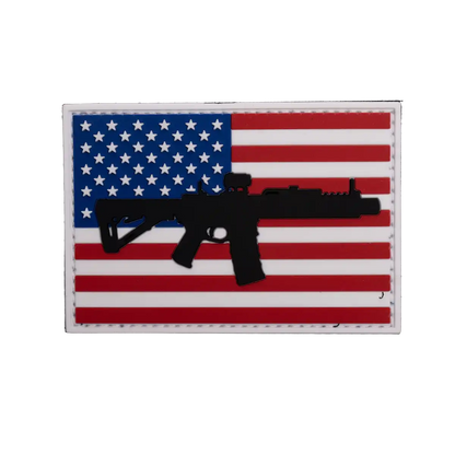 AR Flag RWB PVC Patch