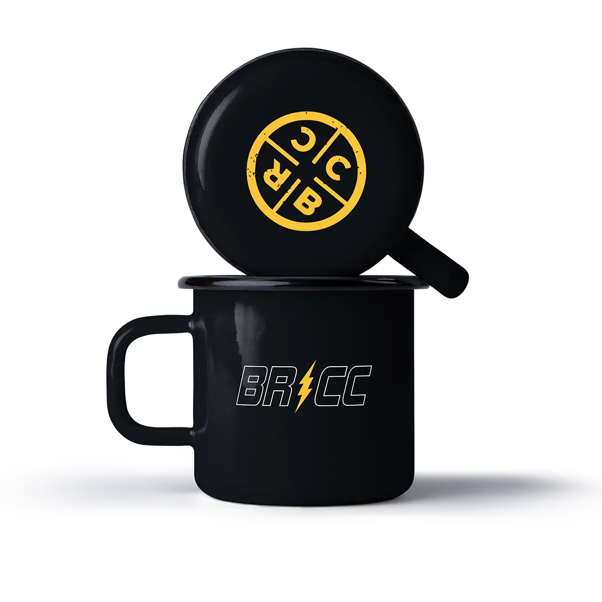 CAF Skull Enamel Mug
