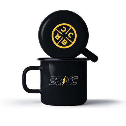 CAF Skull Enamel Mug