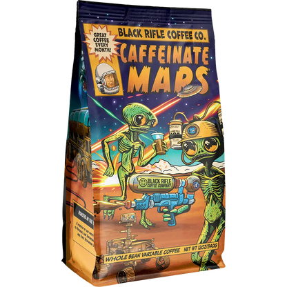 Caffeinate Mars 2.0, 12oz, Whole Bean