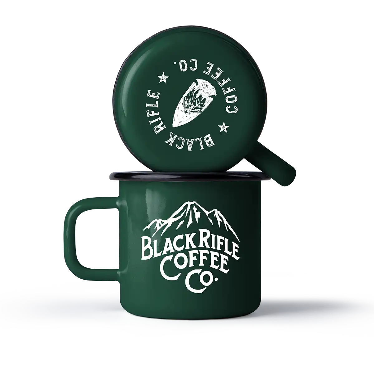 Mountain Enamel Mug