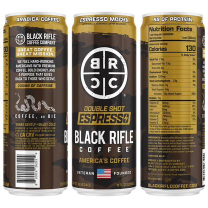 Ready To Drink Coffee, 200MG 12-Pack